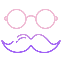 moustache Icône