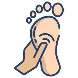 Foot massage icon