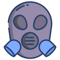 Gas mask icon