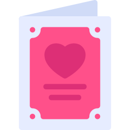 Wedding invitation icon