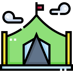 Tent icon