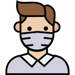 Medical mask icon