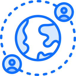 Global network icon