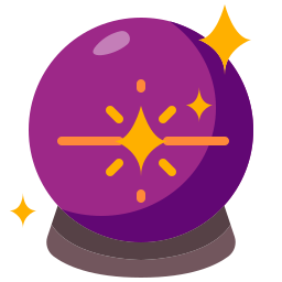 Crystal ball icon