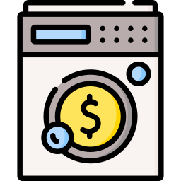 Money laundering icon