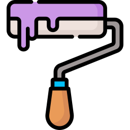 Paint roller icon