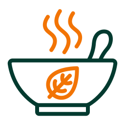 Hot soup icon