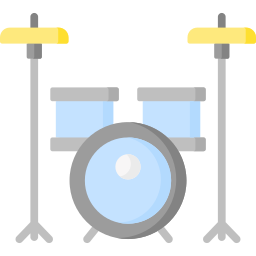 Drum set icon