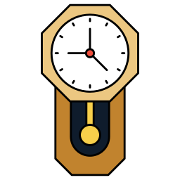 Wall clock icon