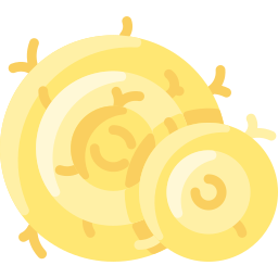 Hay roll icon