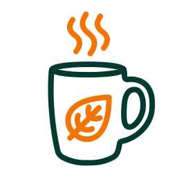 Hot beverage icon