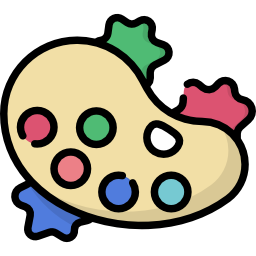 Paint palette icon