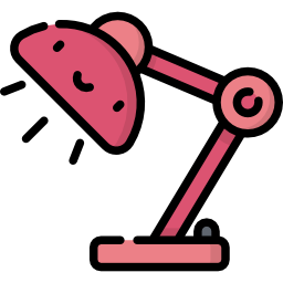 Desk lamp icon