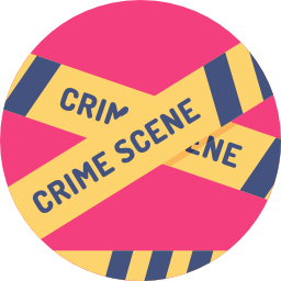 Police line icon