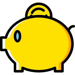 Piggy bank icon