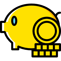 Piggy bank icon