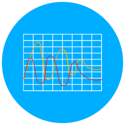 gráfico de crescimento Ícone