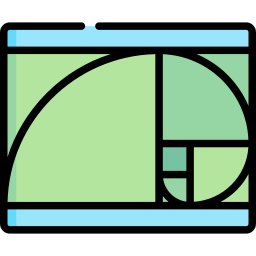 Golden ratio icon