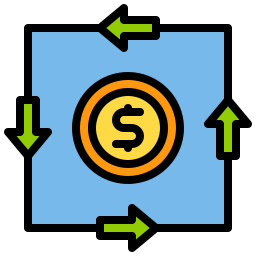 Cash flow icon