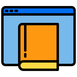 Online library icon