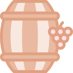 Wine barrel icon