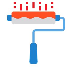 pintura a rolo Ícone