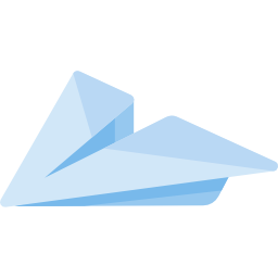 Paper plane icon