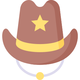 cowboyhoed icoon