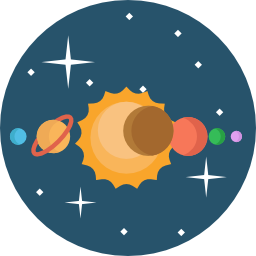 Solar system icon