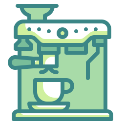 Coffee machine icon