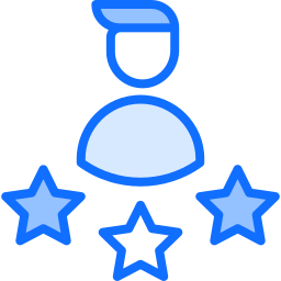 Vip person icon