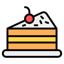 Cake slice icon