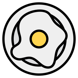 Fried egg icon