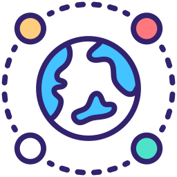 Global network icon