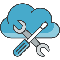 Cloud service icon