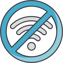 nessuna connessione wi-fi icona