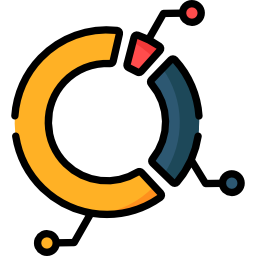 cirkeldiagram icoon