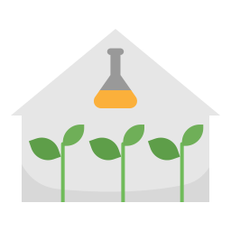 Green house icon