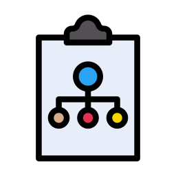 Hierarchy structure icon