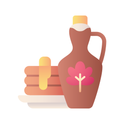 Maple syrup icon