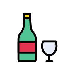 Wine bottle icon