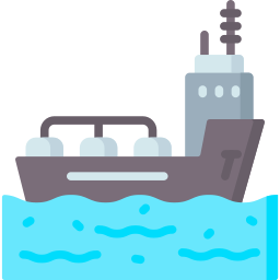 Oil tanker icon