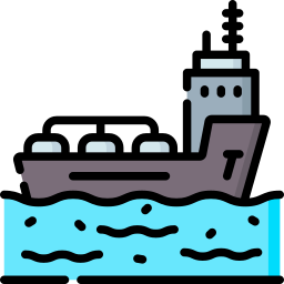 Oil tanker icon