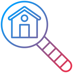 Search house icon