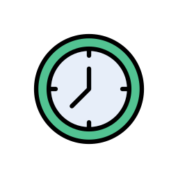 Wall clock icon