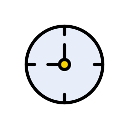 Wall clock icon