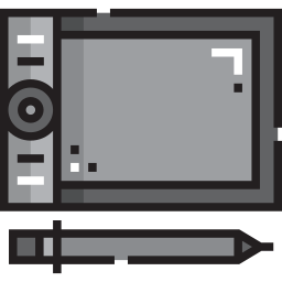 Graphic tablet icon