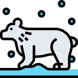 urso polar Ícone