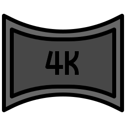 4k Icône