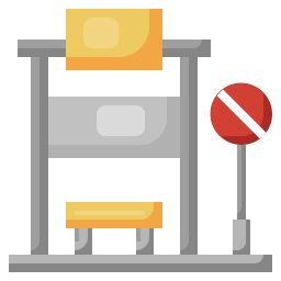 Bus stop icon